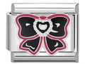 Silver Black Bow