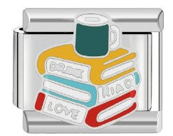 Silver Book Stack Coffee