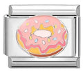 Silver Pink Donut