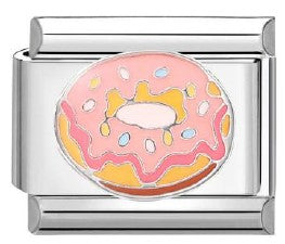 Silver Pink Donut