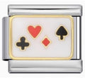 Silver Playing Card