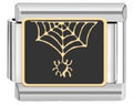 Silver Spider with Web