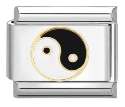Silver Yin Yang