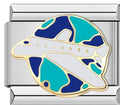 Silver Airplane Earth